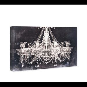 Dramatic Entrance Canvas Print in Night by Oliver Gal
